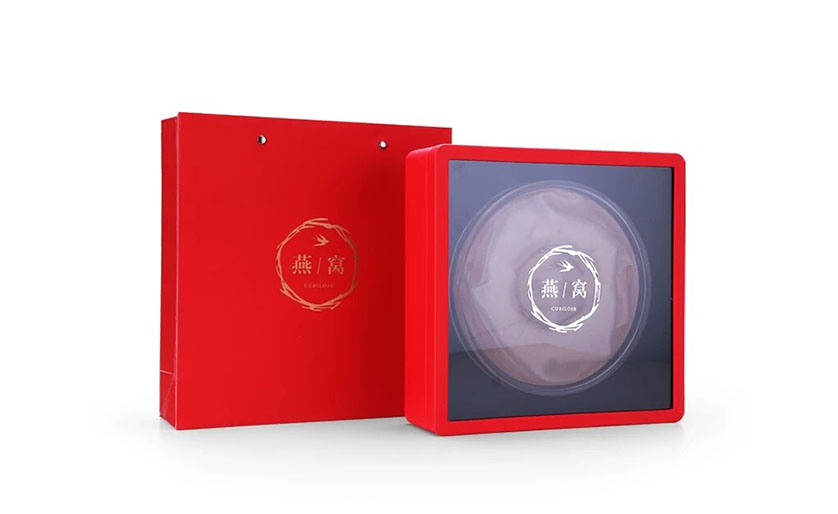 紅色燕窩保健品包裝