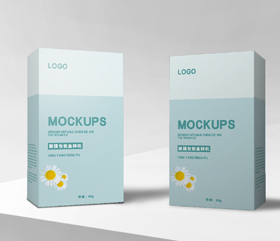 簡易白卡紙禮盒